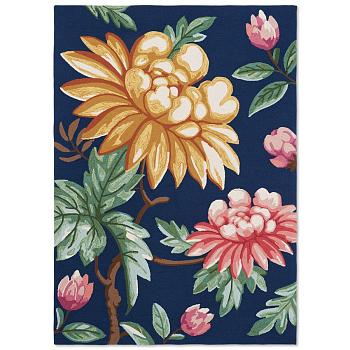 438805 (250x350), Midnight Garden Outdoor Navy, Wedgwood