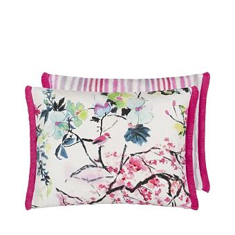 Подушка CCDG1556, Chinoiserie Flower Outdoor, Peony, Designers Guild 60 x 45см 