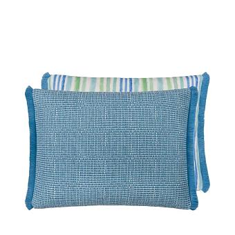 Подушка CCDG1553, Pompano Outdoor, Aqua, Designers Guild 60 x 45см 