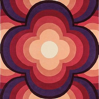 Овальный ковер Toulemonde Bochart Flower Power Fushia (200x300) 